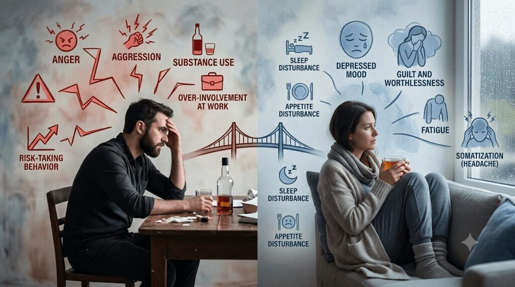 Depression Symptoms in Men vs Women