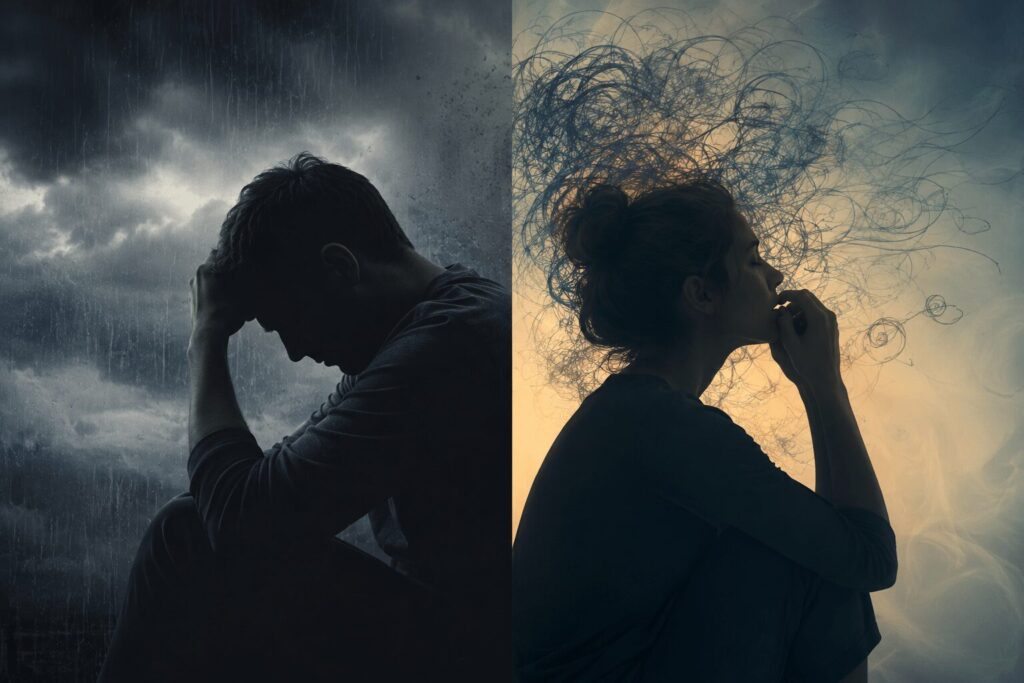 Depression Vs Anxiety
