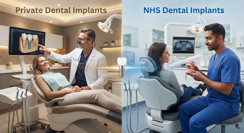 Private vs NHS Dental Implants